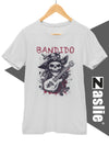 Camiseta zaslie® Bandido Pirata Gris