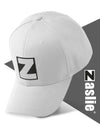 Cap zaslie® Embroidery Square brand White - zaslie