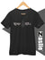 Camiseta zaslie® Heavy Metal Negro