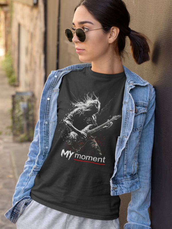 Camiseta zaslie® My Moment Negro