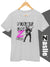 Camiseta zaslie® Punks Not Dead Gris