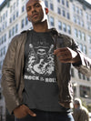 Camiseta zaslie® Stained Guitar Negro
