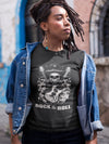 Camiseta zaslie® Stained Guitar Negro